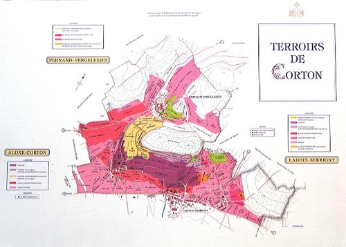 terroirs de corton
